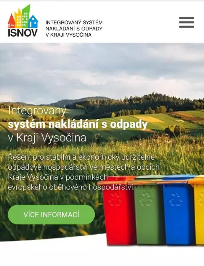 Nové webové stránky ISNOV